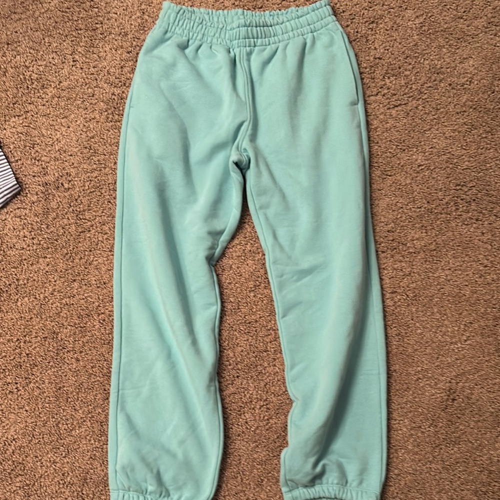 Athleta Kids Aqua Joggers Elastic Waistband Relaxed Fit L/12